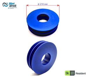 Блок каната ф 210 мм