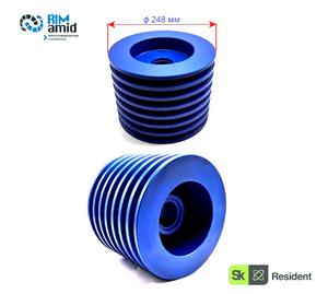 Шкив ф 248 мм L 187 мм