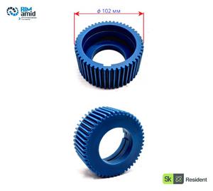 Шестерня ф 102 m 2