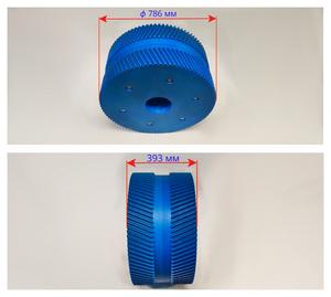 Колесо зубчатое ф786 мм